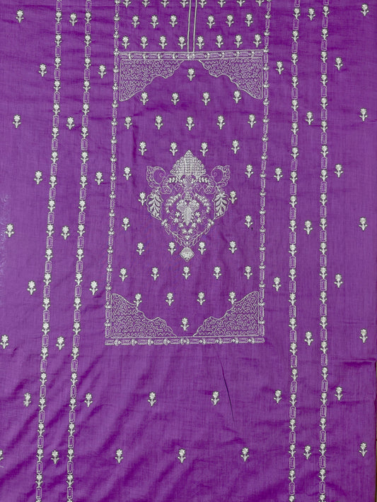Lavender 2-Piece Embroidered Lawn Suit