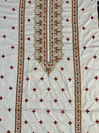 White Breeze Lawn 2-Piece Embroidery Suit